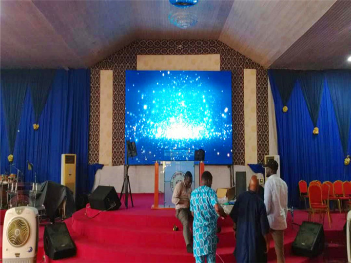 P6 Indoor Front Service LED Video Wall V Nigérii