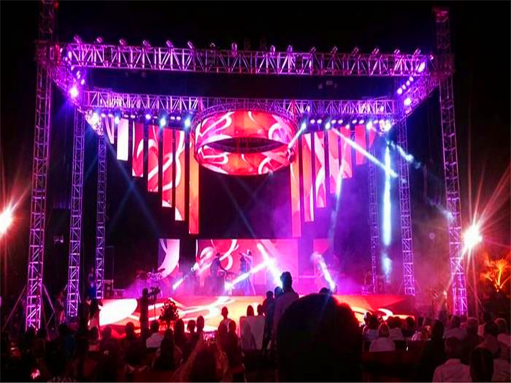 150 panelů vnitřních P3.91 LED dlaždic pro společnost Indian Events Company