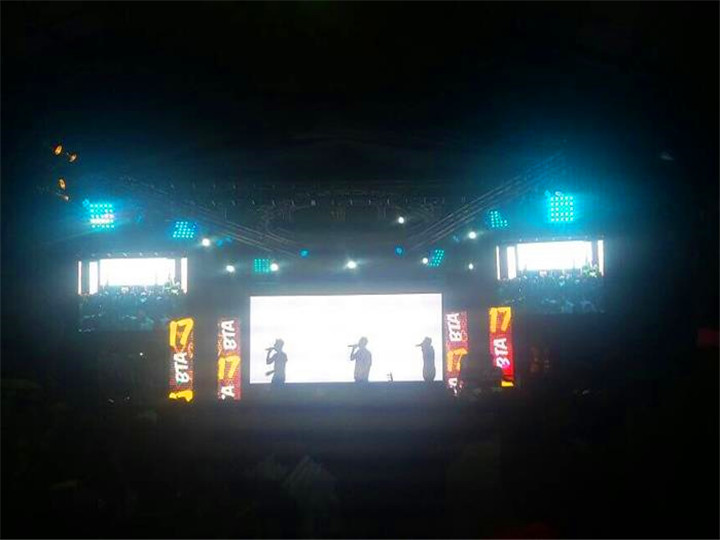 Giant Outdoor P5 Rental LED Video Board pro Conert Events v Ugandě