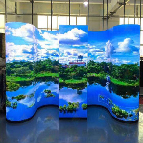 Řada LSS Soft & Flexibile LED Module Tiles for LED Cylider and Creative Curve LED Display